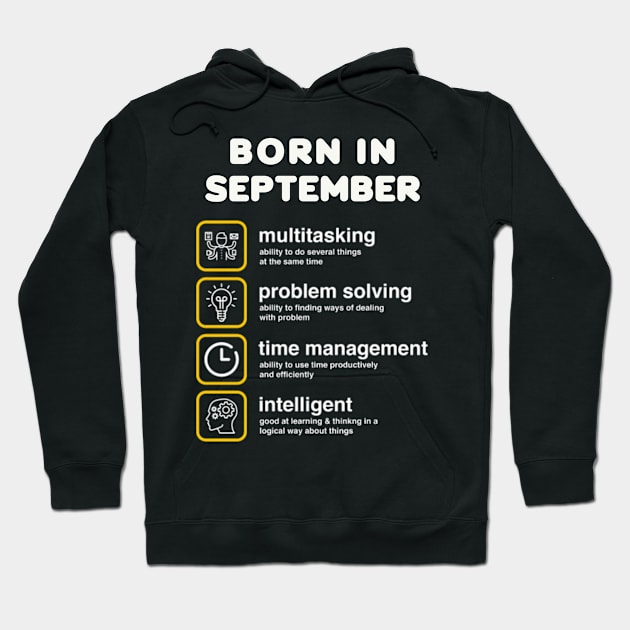 Born in September Hoodie by BambooBox